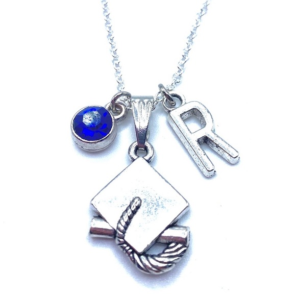 Graduation Cap Necklace - Picture 7 of 8